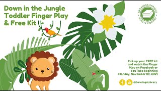 Down in the Jungle Toddler Finger Play