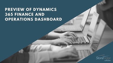 Preview of Dynamics 365 Finance and Supply Chain Management Dashboard
