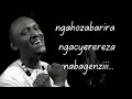 Mutamuliza  cover by icyusa cyingenzi lyrics chaching