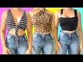 10 BLUSAS DESATUALIZADAS SE TORNAM CROPPEDS - CONFIE EM MIM E APENAS OBSERVE - RECICLAJE FACILE