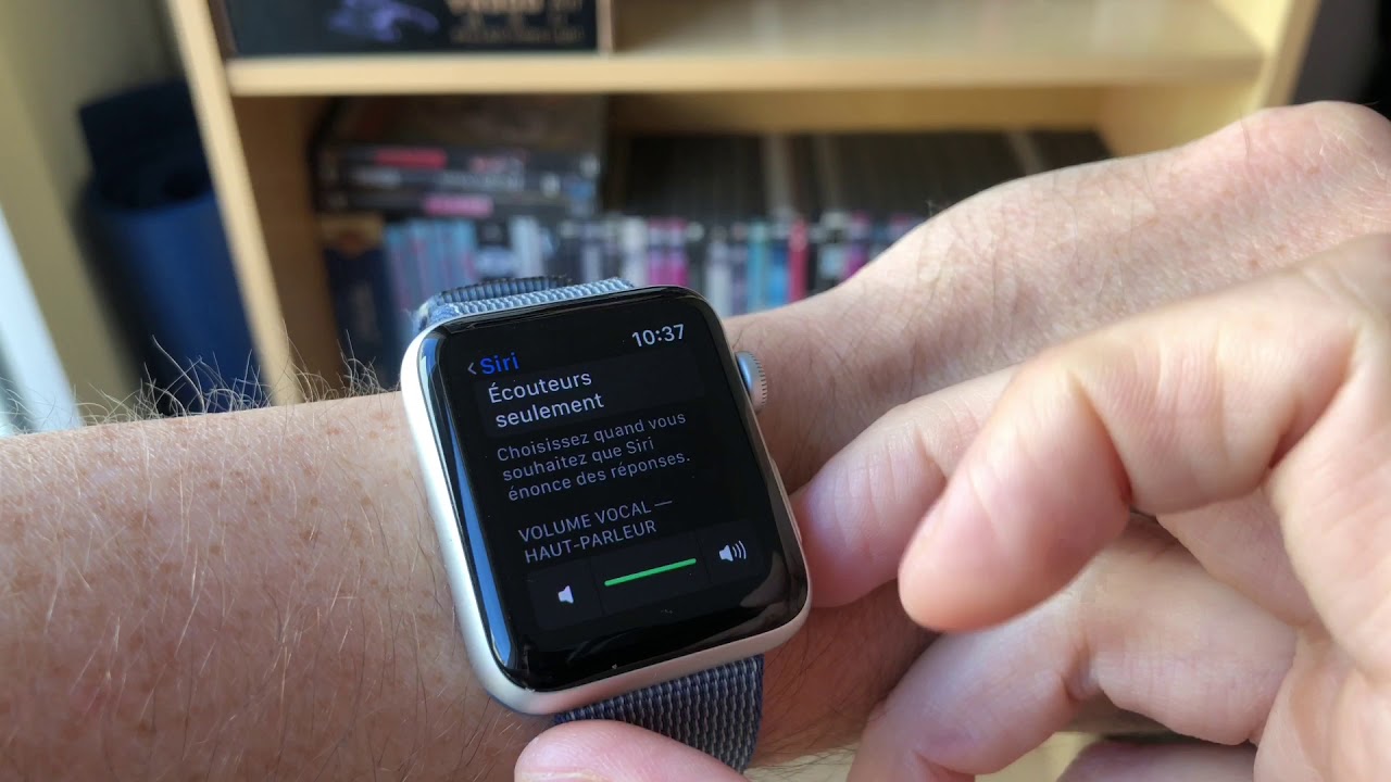 Apple Watch Comment Utiliser La Fonction Lever Le Poignet Pour Parler A Siri Watchos 5 Youtube