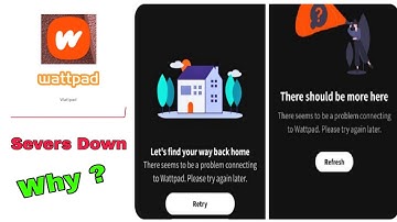 Wattpad Servers Down Fix | There seems to be a problem connecting to Wattpad ! Why? #wattpad