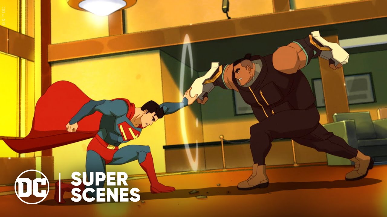 My Adventures with Superman - Superman Unlocks Heat Vision | Super Scenes | DC