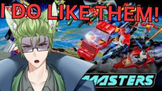 Vtubers React to TRANSFORMERS: THE BASICS on ACTION MASTERS