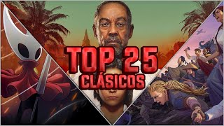 🎮 SUPER TOP 25| JUEGOS CLÁSICOS DE BAJOS RECURSOS para PC 🚀 (POCOS REQUISITOS) 💥 2024