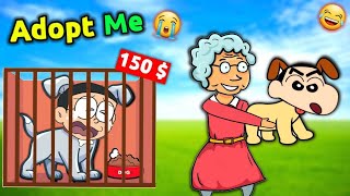 Shinchan And Nobita Are Worst Pet 😱 || 😂 Funny Game Roblox Pet Story