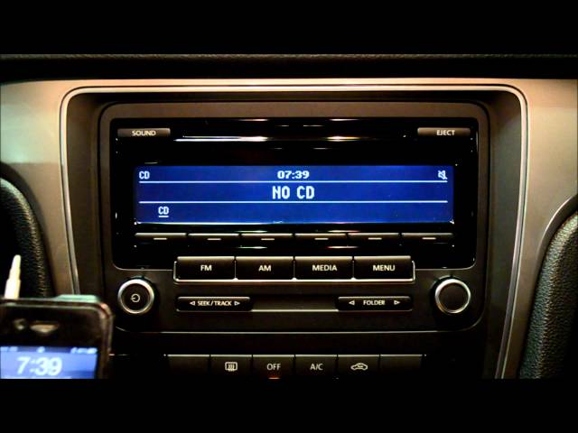 Bluetooth and DAB+ for car radio VW RCD 310 with MDI