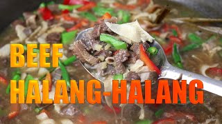 Beef Halang-Halang(Hinalang na may laman loob)lutong probinsya ng mga bisaya