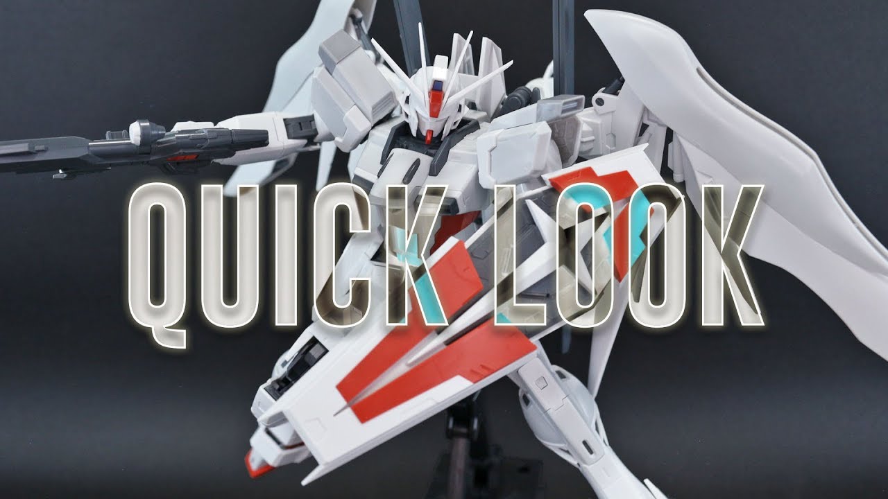 MG Impulse Gundam Blanche (Quick Look) - YouTube
