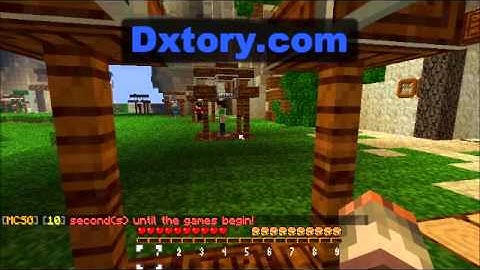 Minecraft Epic Server Madness-Survival Games Part 1: Run Away!