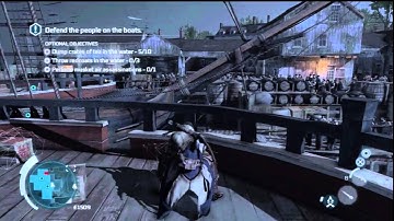 Boston Tea Party Assassins Creed 3 Walkthrough pt 16