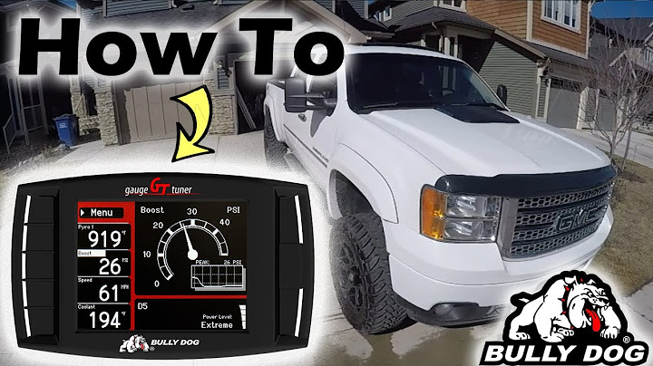 Duramax Diesel | HOW TO TUNE your BullyDog Chip (Changing tunes)