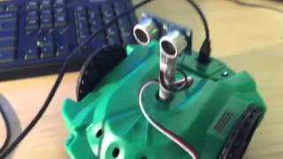 Ping))) Ultrasonic Sensor on protoduction S3 Robot