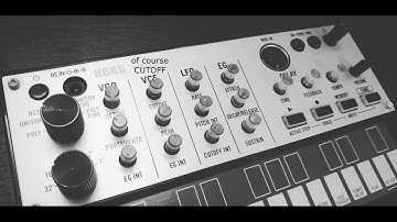 4 basic patches for korg volca keys