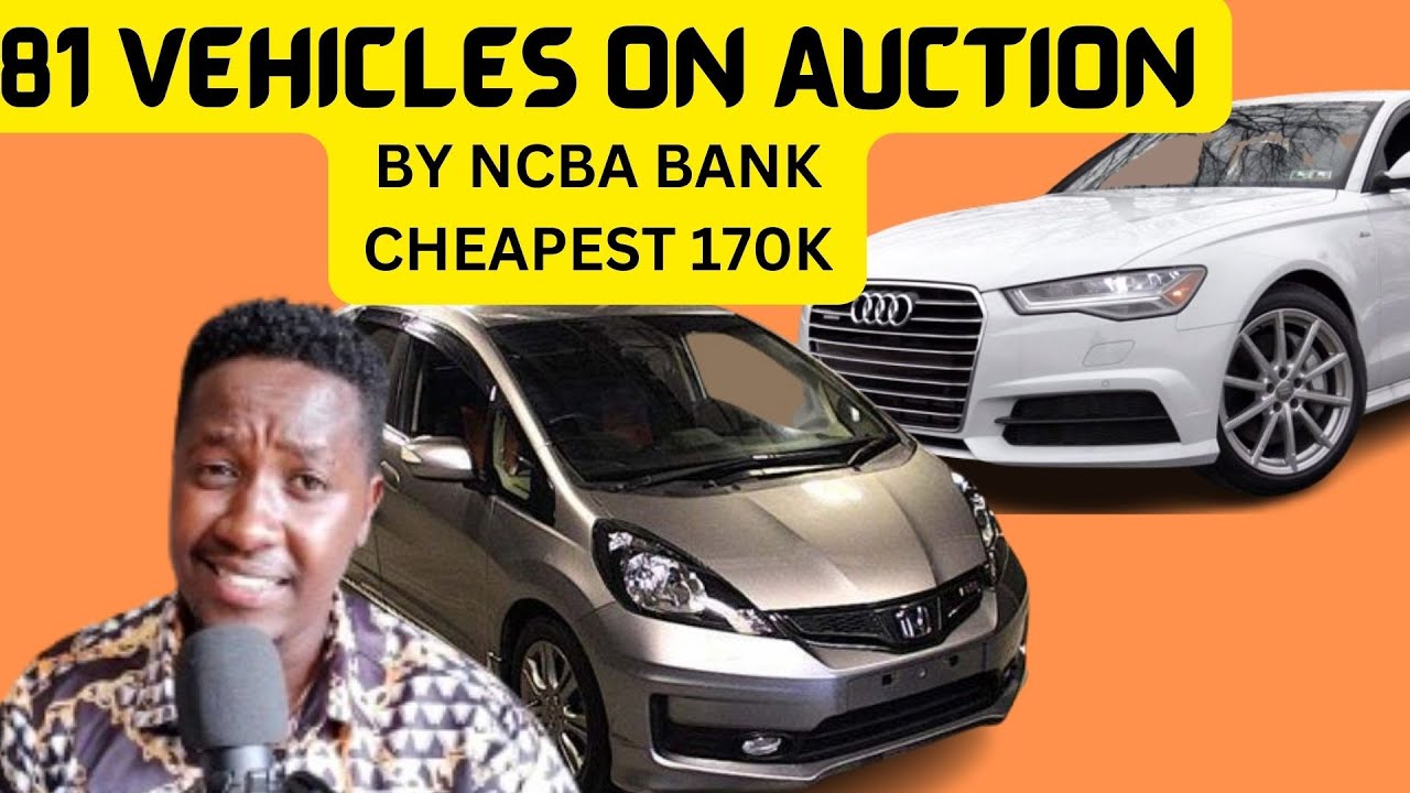 81 NCBA cars on Public Auction. Cheapest 170k. how to bid. PAMURICK