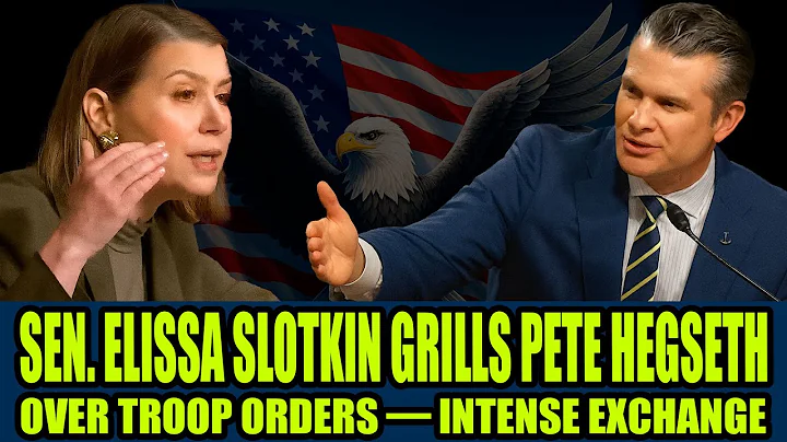 Sen. Elissa Slotkin GRILLS Pete Hegseth Over Troop Orders — Intense Exchange