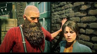 If Arthur comes with a max lvl beard, Mary will react - RDR2