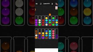 ball sort color water puzzle level 419