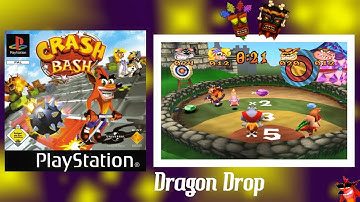 Crash Bash - Dragon Drop - [Trophy + Gem + Crystal] || Warp Room 5