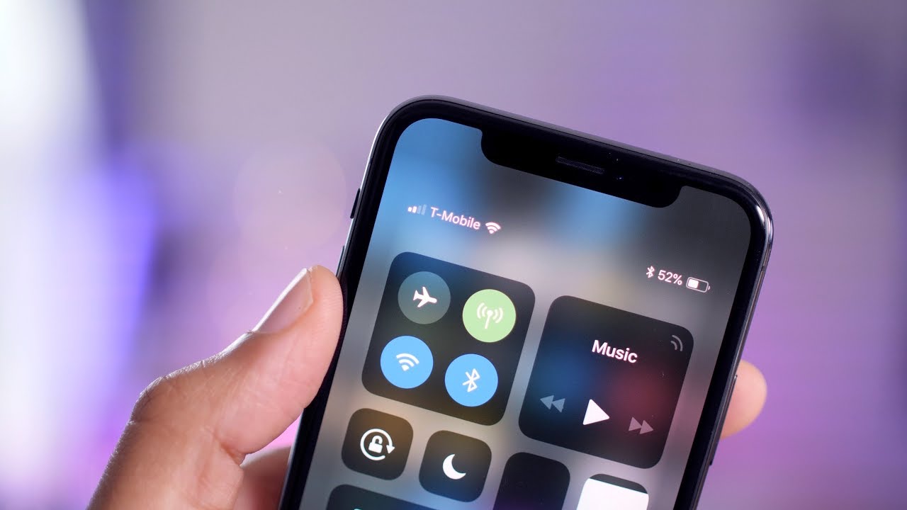 How to view iPhone X battery percentage  YouTube