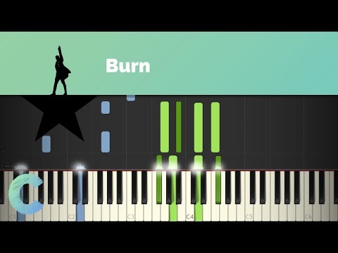 Hamilton - Burn Piano Tutorial