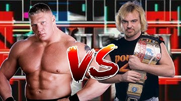 WWF Invasion No Mercy Mod DLC Matches Brock Lesnar vs Spike Dudley