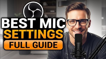 OBS Mic Settings (EASY FULL GUIDE) | BEST Mic Settings For OBS | NO Yapping, Straight To The Point!