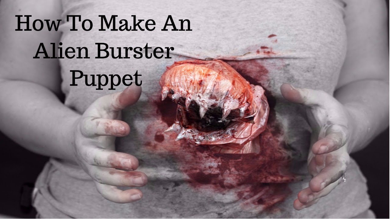 How To Make An Alien Puppet #31daysofhalloween2017 - YouTube