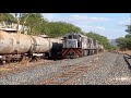 Locomotivas U20C manobrando no patio de Monte Azul MG