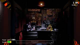 FNAF 1 with cheat (mobile version)