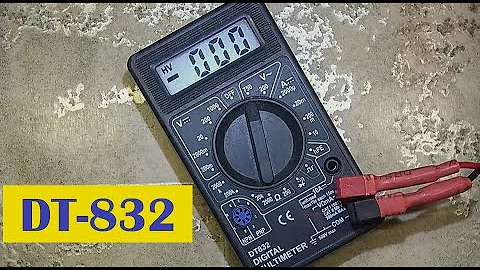 Мультиметр DT-832, ремонт.