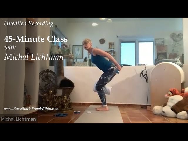 Yoga🤩- settle into yourself through chaos.