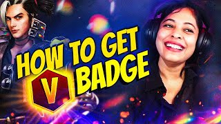How to Get V BADGE | Process of joining Garena Free Fire partnership | FF