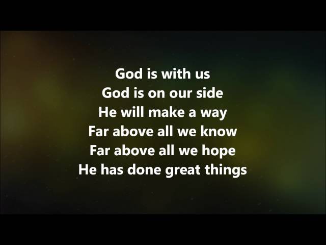 God Is Able - Hillsong United w/ Lyrics class=