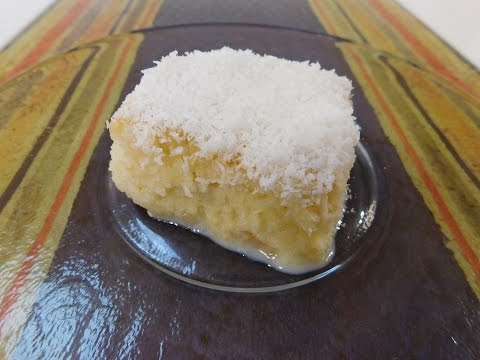 Brazilian Food - Bolo de Côco Gelado