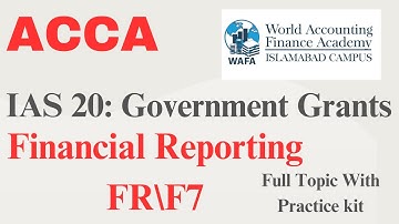 IAS 20 Government Grant |Full Topic  |Exam Practice