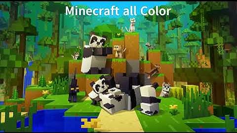 list of all Minecraft color codes - 2022