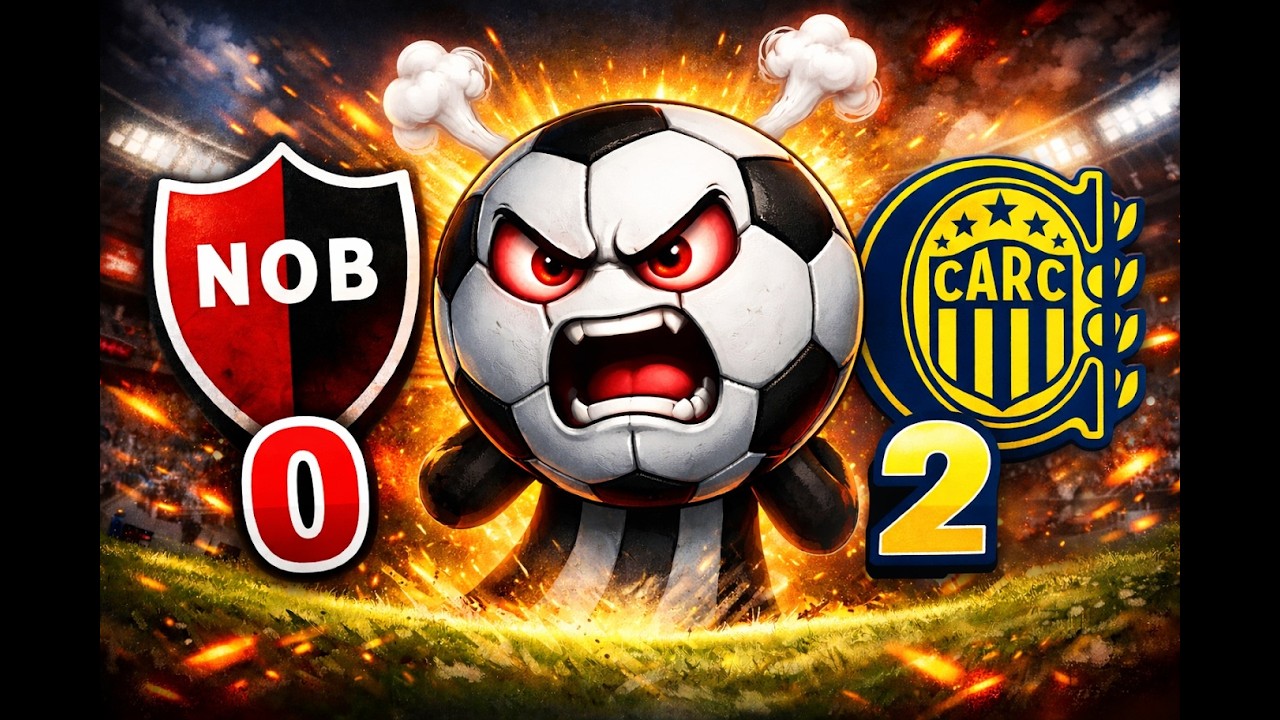 Newells se quedo sin nafta y sigue en caída libre tras perder el clásico 0-2 en el Coloso