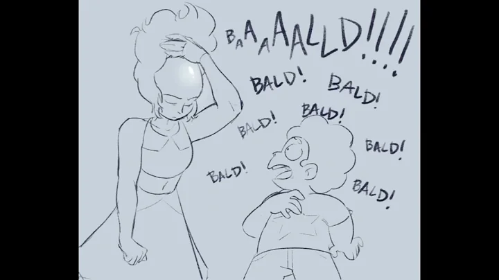 Steven Universe [Bald Bald My Eyes!] Comic Meme #stevenuniverse
