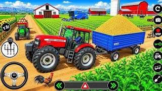 Real Tractor Simulator 2026 – Farming Tractor Driving Game – Android Gameplay screenshot 2