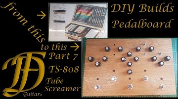 DIY Multi-Effect pedal board Part 7 - TS808
