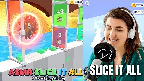 🔪▶️🔥Slice it all! Most relaxing slime videos compilation #mindrelaxing #unintentionalasmr #gameplay 