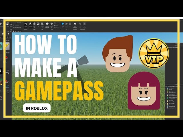 How To Make A Gamepass In Roblox - Quick and Easy 