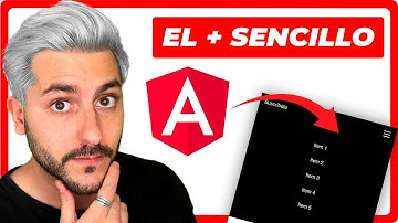 🅰️ Cómo hacer un MENU HORIZONTAL en ANGULAR con BEM y TypeScript 🅰️ Eduardo Fierro Pro