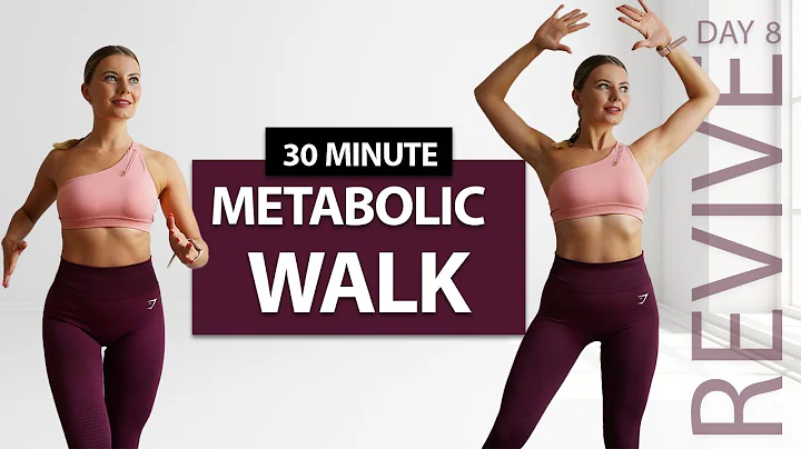 30 MINUTE WALKING WORKOUT AT HOME | Standing Metab...