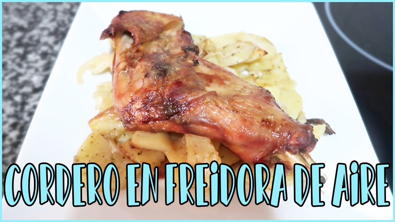 PALETILLA DE CORDERO CON PATATAS EN FREIDORA DE AIRE DE LIDL 9en1 | RECETAS NAVIDEÑAS