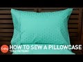 How to sew a pillowcase (with free pattern) | Sewing Tutorial with Angela Wolf
