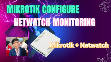 MikroTik Router Netwatch Monitoring - Tech with Vichka