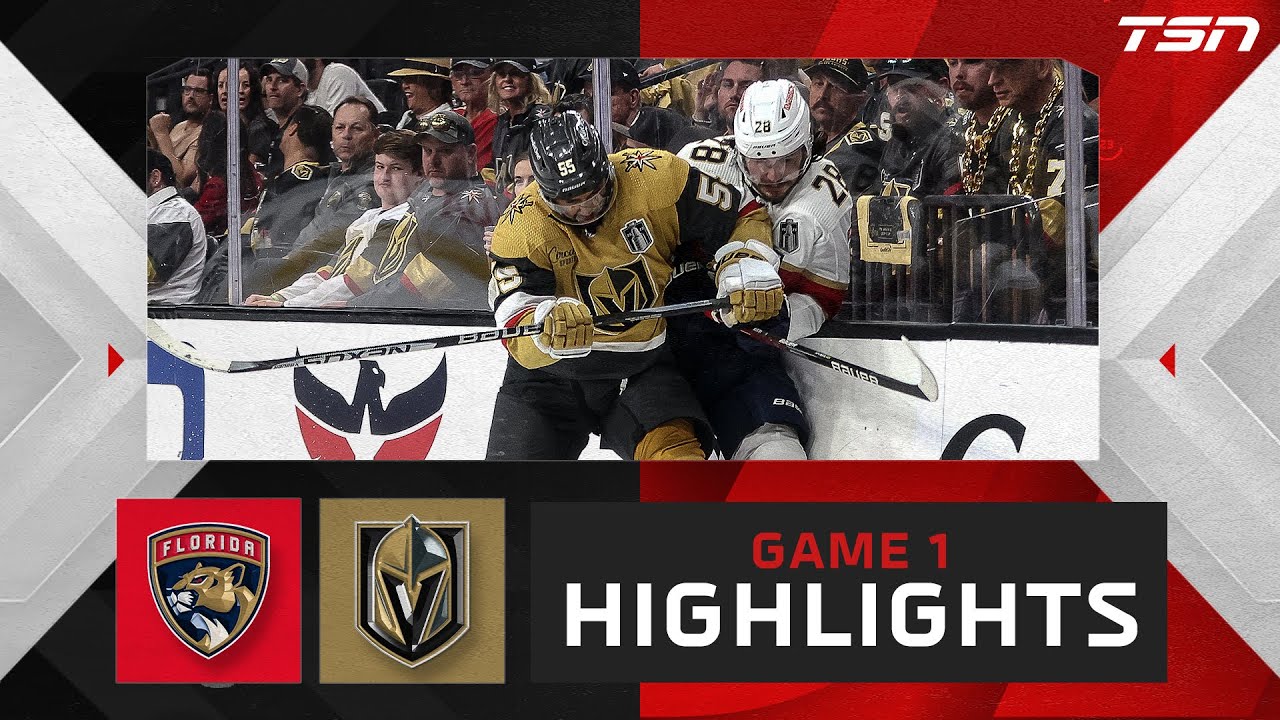 Golden Knights Dispatch Panthers in a Rowdy Game 1 to Open the Stanley Cup  Final - The Hockey News