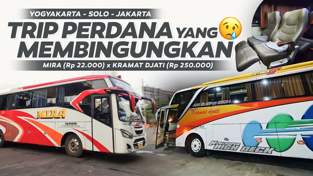 PERTAMA KALI NGETRIP SAMPE BINGUNG NAIK BIS YANG MANA 😢|| MIRA X KRAMAT DJATI 